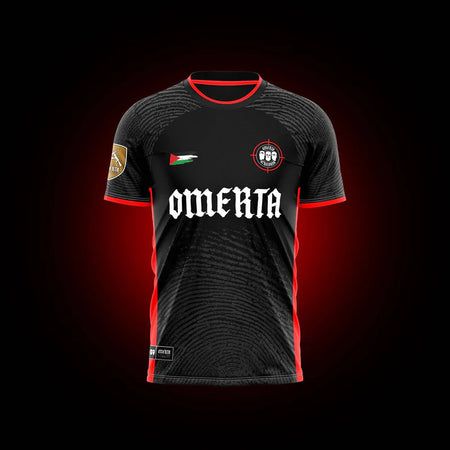 JERSEY BLACK & RED