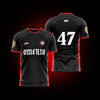 JERSEY BLACK & RED